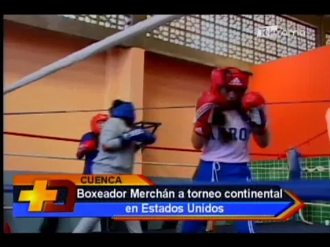 Boxeador Merchán a torneo continental en Estados Unidos