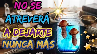 18---   INSERTALE 2 CLAVOS DE OLOR  NI LE PASARA POR LA MENTE DEJARTE  hechizo ritual