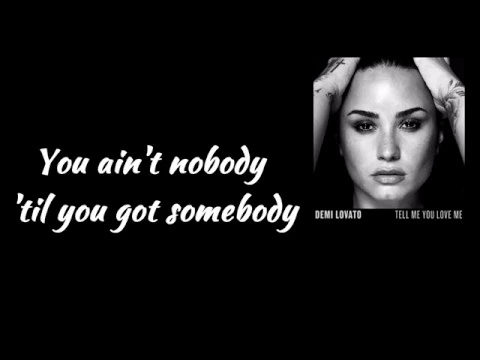 Download MP3 Demi Lovato - Tell Me You Love Me (Lyrics Video)