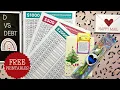Freebie Friday free 500 - 2000 savings challenge printables plus happy mail