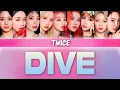Download Lagu TWICE - DIVE / Lyrics