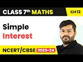 Simple Interest Chapter 13 Rd Sharma Solutions Rd Sharma Class 7 Maths Maths Class 7