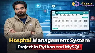 Hospital Management System Project in Python and MySQL Tkinter Python Project with MySQL