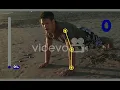 Push-ups counting with yolov7-pose estimation and OpenCV