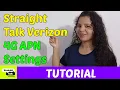 Straight Talk Verizon 4G APN Settings 2023
