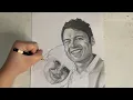Drawing Bryce Dallas Howard and Seth Gabel