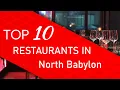 Top 10 best Restaurants in North Babylon New York