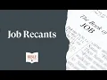 Job Recants - Job 42