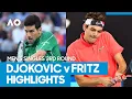Download Lagu Novak Djokovic vs Taylor Fritz Match Highlights (3R) | Australian Open 2021