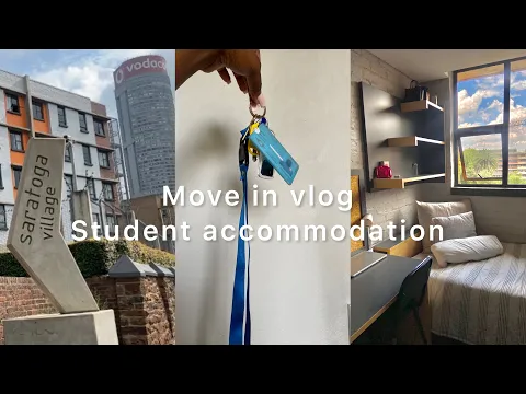 Download MP3 Uni Move In Vlog: Res/room tour + grocery haul |uj student