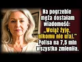 Download Lagu Na pogrzebie męża dostałam SMS: „Żyję, nikomu nie ufaj” — ubezpieczenie 7,5 mln zmieniło wszystko