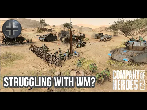 struggling with Wehrmacht? this coaching is for you | COH3 Coaching | ~1300 ELO