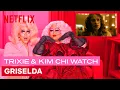 Drag Queens Trixie Mattel Kim Chi React to Griselda I Like To Watch Netflix