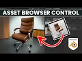 Build Scenes FASTER Mastering the Asset Browser in Blender 5 1