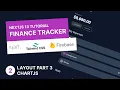 Next js Tailwind Firebase Tutorial - Layout Part 3 Finance Tracker