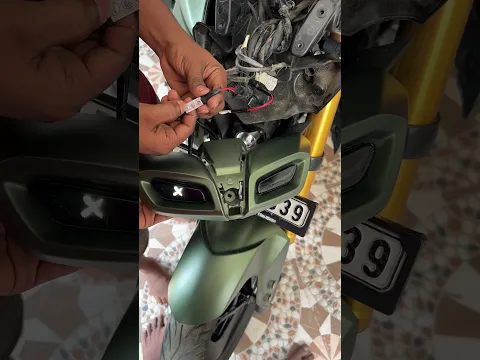 MT bike light modification 💯 #shorts