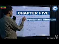 C Chapter Five Pointer and Structure