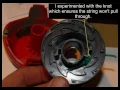 Black Decker Electric String Trimmer Spool Line Replace Rewind