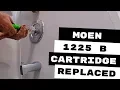 MOEN TUB AND SHOWER FAUCET CARTRIDGE 1225B INSTALLATION