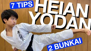 Heian Yondan Kata Step By Step Tutorial 7 Tips 2 Bunkai 