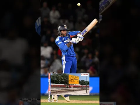 Tilak Varma❌ Tilak Bridge✅😂 Tilak Varma 51 on 26 balls against nz, Ind vs nz match #tilakvarma