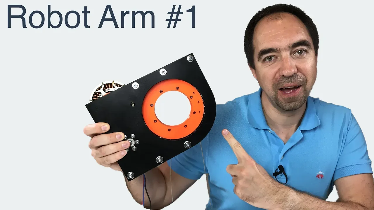 New 7DoF Brushless Robot Arm: Shoulder (part 1)