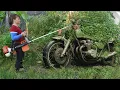 Download Lagu Girl Restores Retired Minsk Officer 1950 Minsk Motorcycle Abandoned | Blacksmith Girl
