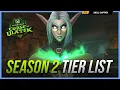 The BRAND NEW PvP Tier List for Season 2 Midnight 12 1