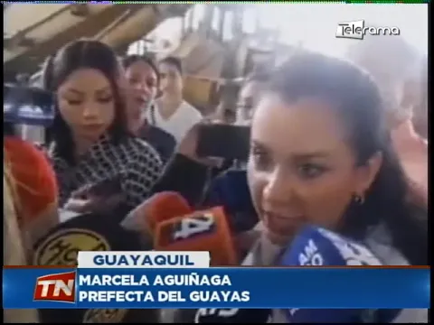 Prefecta Aguiñaga recorrió los galpones de la entidad para constatar novedades