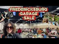 GARAGE SALE FUN IN FREDERICKSBURG VA