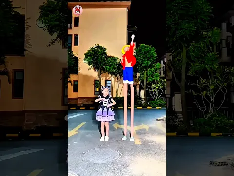 I’ll Stretch My Legs All the Way to the Sky! 😱☁️ #luckygameplay #shorts #viral #trending