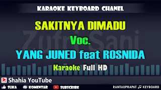 sakitnya di madu voc yan juneid feat rosnida karaoke kn7000
