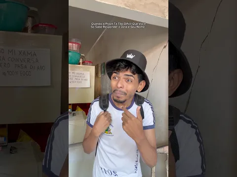 Quando a Prova Tá Tão Difícil Que Você Só Sabe Seu Nome