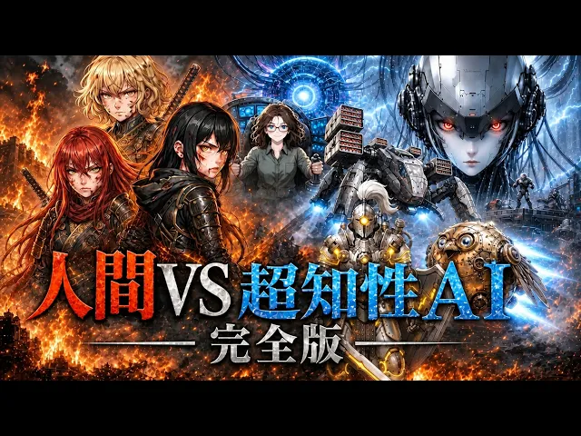 Anime Ninjas and a scientist travel through time to save a w