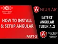 03 Angular Installation How To Install And Setup Angular Install Angular CLI TS