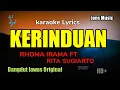 Download Lagu KERINDUAN || RHOMA IRAMA ft RITA SUGIARTO || KARAOKE DANGDUT || DUET 