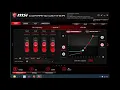 MSI Command Center By Request