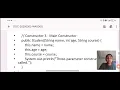 Describe constructor chaining in java