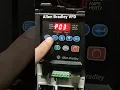 VFD Allen Bradley keypads Navigation