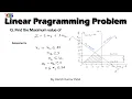 Linear Programming Problem LPP Graphical Method Objective optimization OR Harish Kumar Patel