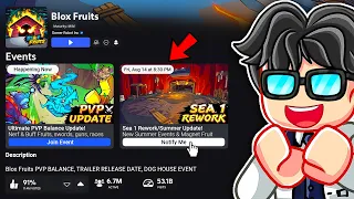 Blox Fruits New UPDATE TRAILER Release Date Is Here
