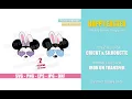 Mickey Minnie Bunny Sunglasses SVG dxf png Disney Mouse Bunnies Ears Bow Cut File Cricut Silhouette