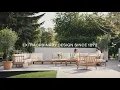 Presenting the Tradition Outdoor Modular Lounge Collection from Fritz Hansen and Povl B Eskildsen