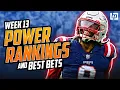 NFL Week 13 Power Rankings Market Movement and BEST BETS BettingPros