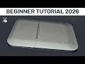 Your FIRST Hard Surface Model in Blender 2026 Beginner Tutorial