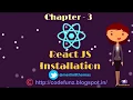 React JS Installation on Windows Chapter - 3