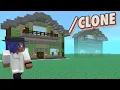 Using the Clone Command - Minecraft Bedrock Command Tutorial Series