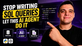 Stop Writing SQL Queries Let This Python AI Agent Do It