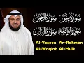 Download Lagu Surah Yaseen|Rahman|Waqiah|Mulk by Mishary Al Afasy #mishary#surahyaseenrahman#قرآن#quranrecitation 