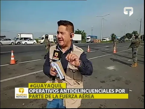 Operativos antidelincuenciales por parte de la fuerza aérea